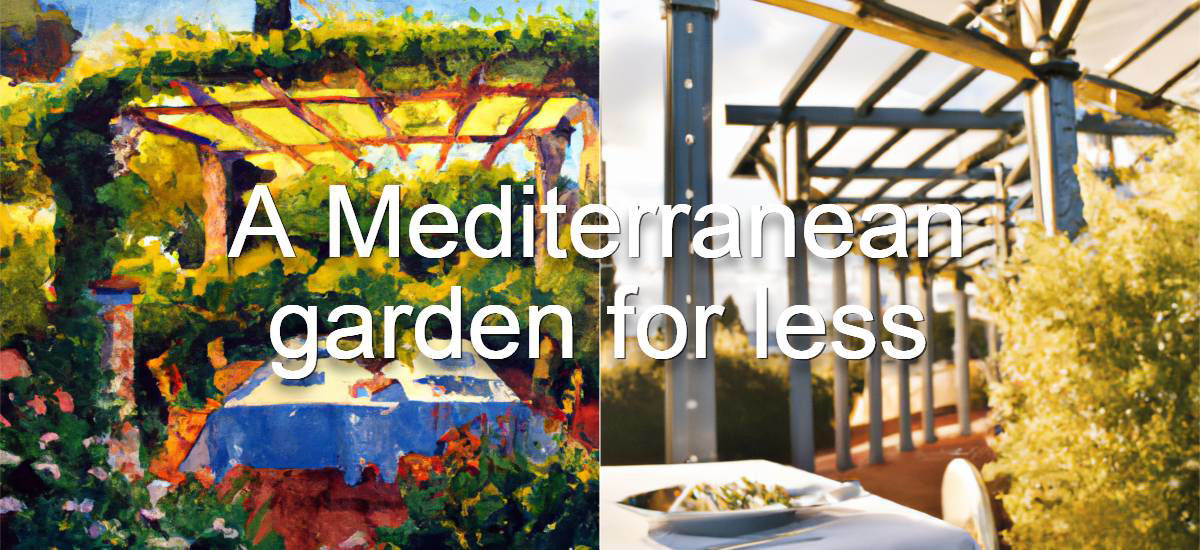 Bring the Mediterranean into your garden on a budget